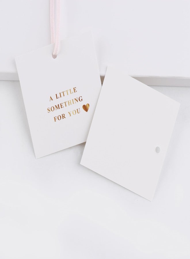 Kexinglu 70Pcs Gold Thank You Gift Tags, 2.5" Square “A Little Something for You” Tag for Party Gifts & Favors (String is NOT Included) - Image 4